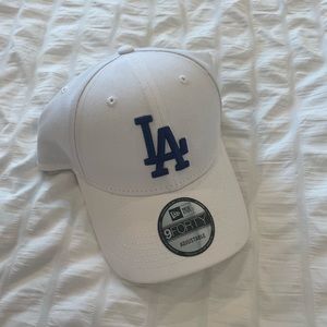 White LA Dodgers Hat
